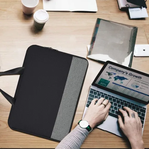 Miniatura 2 de Funda para laptop de 17.3 pulgadas, para hombre y mujer, TSA para HP Envy 17/Pavilion 17/OMEN 17, Dell G3 G7 17.3/Inspiron 17, Acer Aspire 17, Negro