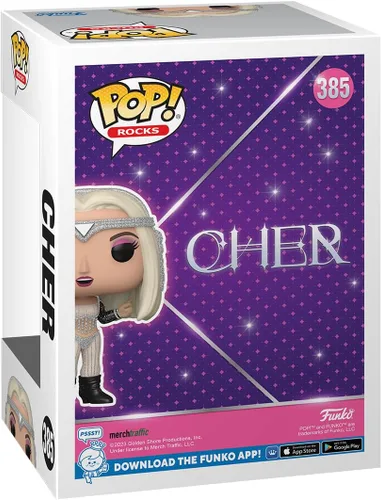 Miniatura 3 de Funko Pop! Rocks: Cher - Living Proof - Glitter - Figura de vinilo coleccionable - Idea de regalo - Producto oficial - para niños y adultos