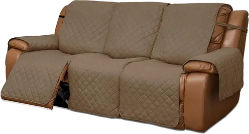 Miniatura 34 de Easy-Going Funda para Sillón Reclinable de Dos Plazas, Funda de Sofá Reversible para Sillón Reclinable Doble, Funda de Sofá Dividida para Cada