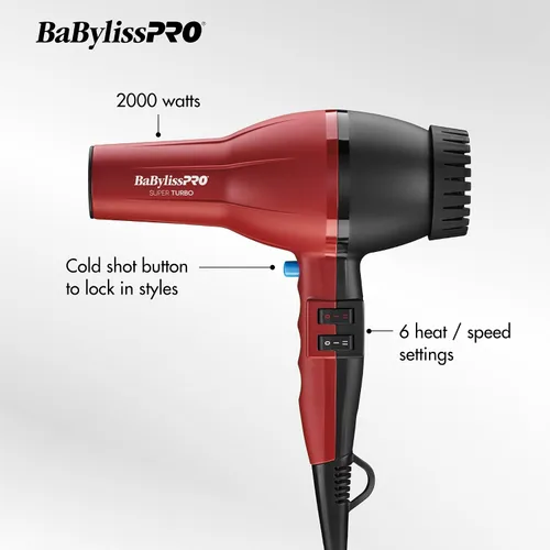 Miniatura 2 de BaBylissPRO - Secador de pelo Watt Turbo