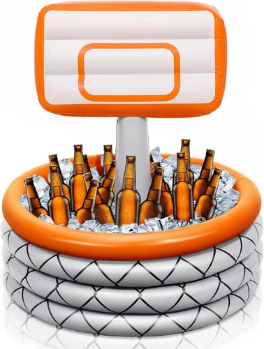 Miniatura 7 de Bencailor - Barra de servir inflable de PVC para bebidas de fútbol, juego de lanzamiento, decoración de fiesta, rugby, baloncesto, béisbol
