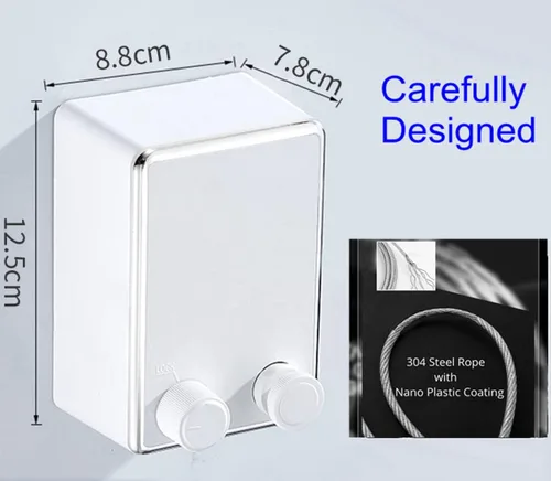 Miniatura 2 de Tendedero retráctil para ropa para exteriores/interiores, resistente acero inoxidable ajustable secador de alambre de cuerda de secado con caja