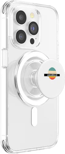 Miniatura 3 de Amarillo City Retro Design PopSockets MagSafe PopGrip for iPhone