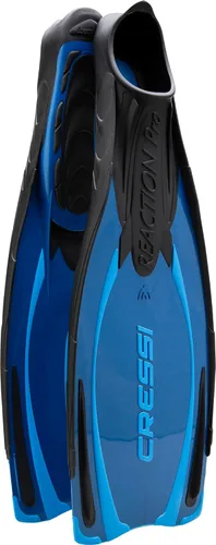 Miniatura 8 de Cressi Aletas de buceo y snorkel para adultos, potentes aletas de bolsillo para pies completos, Reaction Pro: fabricadas en Italia Negro [D]