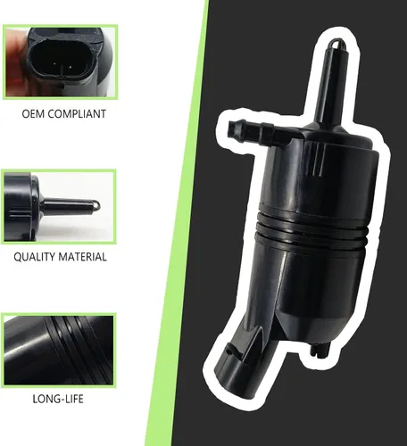 Miniatura 5 de Bomba de lavado de parabrisas, compatible con Chevy Tahoe Silverado Traverse V1500 V2500 V3500 K1500 K2500 K3500, bomba de líquido de lavadora