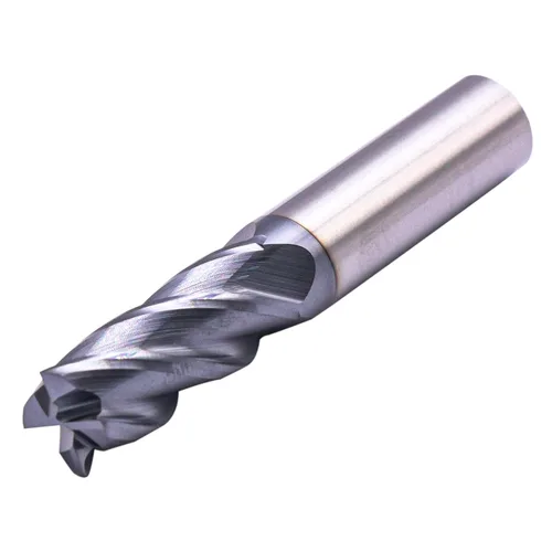 Miniatura 4 de BestParts 5 fresas cuadradas de carburo sólido de alto rendimiento, revestimiento AlTiN, 4 flautas, hélice de 30 grados, diámetro de corte de 1/2
