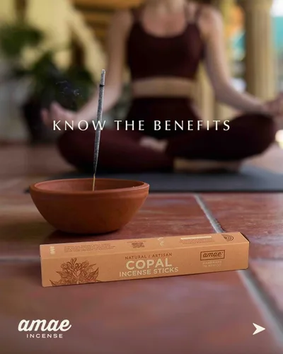 Miniatura 3 de Incienso Copal 80 Varillas, 100% INCIENSO Copal Mexicano 80 VARILLAS- Dos Cajas. AMAE INCENSE