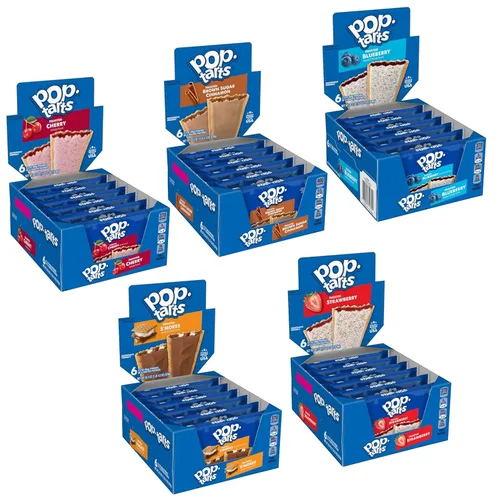 Miniatura 11 de Pop-Tarts Pasteles tostadores, fresa esmerilada, 22 onzas (72 unidades)