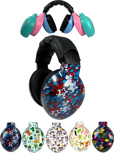 Miniatura 13 de ZIPZ Baby & Toddler Earmuffs - ANSI-Certified Noise Protection, Audiologist-Recommended, Interchangeable Shells (0-4 Yrs)