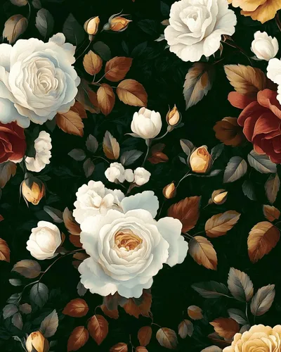 Miniatura 15 de BOKEBEVE Papel Pintado Vintage de Despegar y Pegar Hojas Papel de Contacto Oro Negro Floral para Estante de Libros Forro de Cajón Amigable