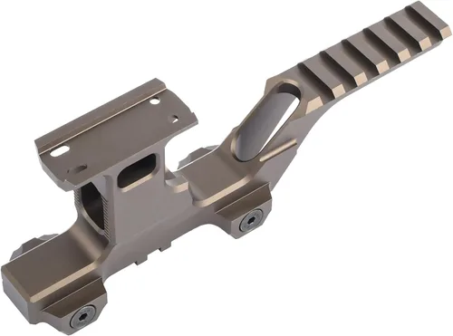 NOBUHIRO Soporte tipo grupo táctico, metal rojo punto elevador Picatinny Riser Mount Airsoft Laser Combo adaptador de alcance para T1 T2 mira óptica