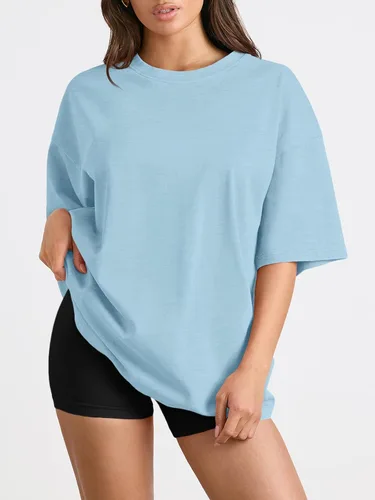 Miniatura 206 de Trendy Queen - Camisetas de entrenamiento de moda para mujer, camisetas atléticas de manga corta para verano y primavera, disponibles en tallas