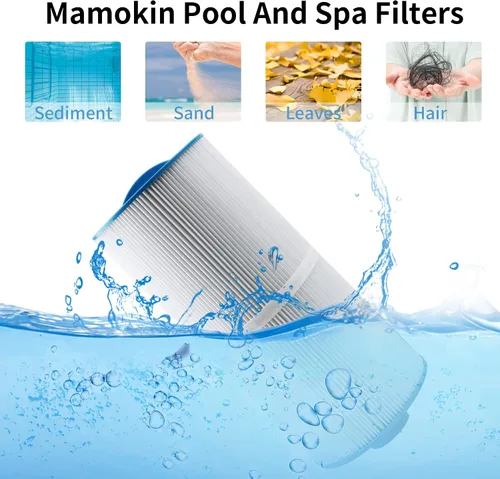 Miniatura 4 de Filtro de spa 6CH-960 Reemplaza filtros de jacuzzi J-300 J-400, Unicel 6CH-960, Pleatco PJW60TL-F2S, Filbur FC-2800, 6540-476, 6540-383, Filtro