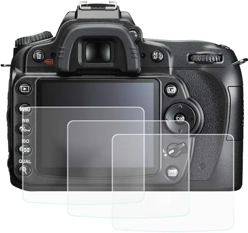 Protector de pantalla para Nikon D90 D7000 D700 D300S, 2 unidades de vidrio óptico templado | Tempered Glass, Screen Film, for Nikon D90 D7000 D700,