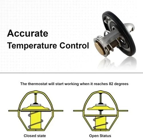 Miniatura 5 de Termostato de radiador compatible con Suzuki GSX-R600 GSX-R750 GSX-S750 Reemplazar #: 17670-76G00