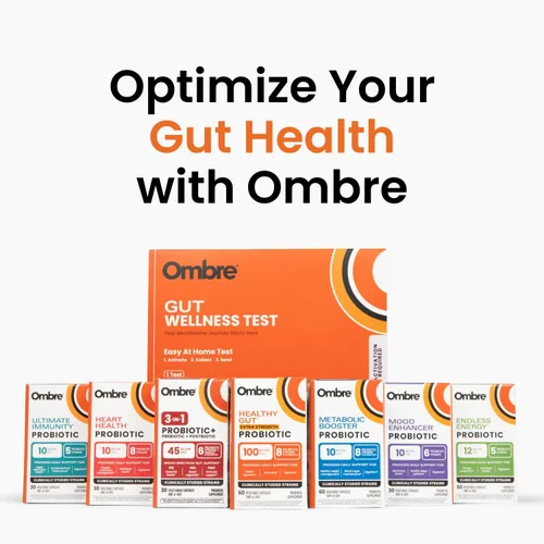 Miniatura 5 de Ombre Probiótico potenciador metabólico – Apoya el metabolismo, el control saludable del peso y la digestión – Suplemento de energía y salud