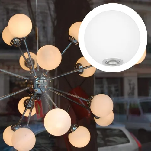 Miniatura 9 de LALAFINA Pantalla creativa G9 para lámpara de techo de 4.72 pulgadas, cubierta de luz de cristal, pantalla colgante para dormitorio, sala de estar