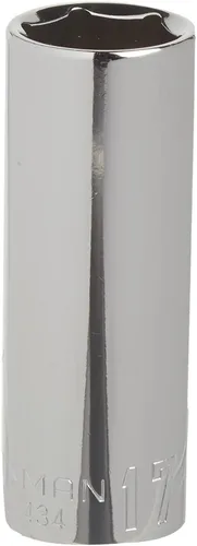 Miniatura 14 de CRAFTSMAN Llave de vaso profundo, métrica, 3/8 pulgadas de transmisión, 8 mm, 6 puntos (CMMT99143)