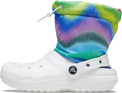 Miniatura 4 de Crocs Botas de nieve unisex con forro clásico para niños