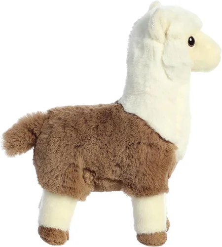 Miniatura 5 de Aurora® Eco Nation™ - Peluche de alpaca de dos tonos hecho responsablemente, ideal para aventuras de juego, perfecto para cumpleaños o simplemente