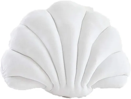 Miniatura 10 de Almohada decorativa de terciopelo SeaShell para cama, sofá, hogar, oficina, algodón