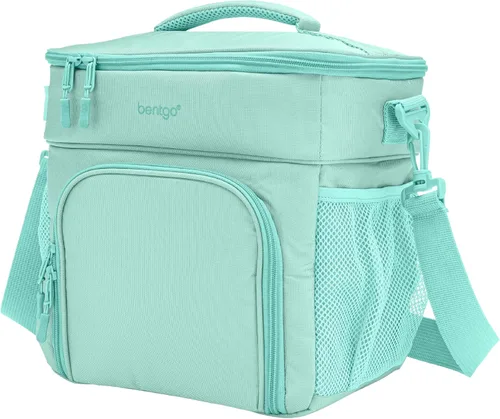 Bentgo Prep Deluxe - Bolsa Aislada para Comidas Múltiples, Bolsa de Lonchera, Capacidad para 5 Comidas, Aislamiento Premium hasta 8 Horas, Duradera,