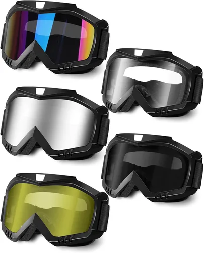 Miniatura 10 de OXG - Gafas de motocicleta - Gafas ATV y de moto de cross con lente UV400 a prueba de polvo para adultos y jóvenes