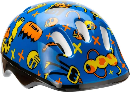 Miniatura 9 de Cascos para niños y niñas, casco de bicicleta multideportivo ajustable desde niños pequeños hasta jóvenes con certificado CPSC Flor azul