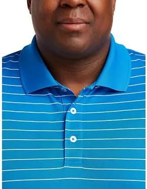 Miniatura 3 de DXL Big + Tall Essentials Men's Big and Tall Striped Golf Polo Shirt