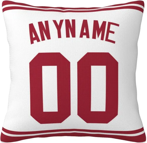 Miniatura 16 de Fundas de almohada de fútbol – Fundas de almohada personalizadas con cualquier nombre y número, regalo personalizado para hombres, mujeres y niños