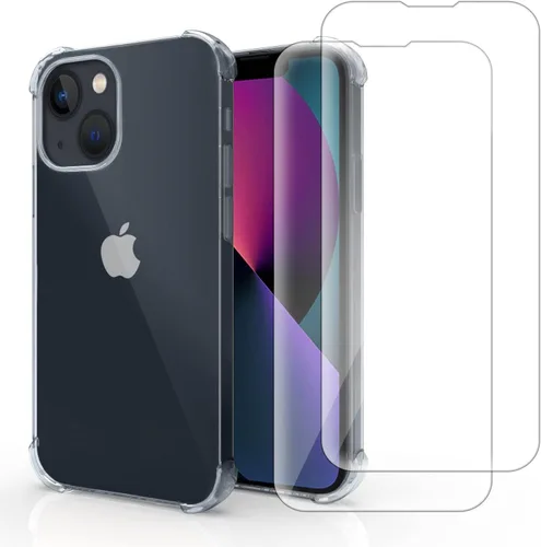 Miniatura 6 de Funda transparente para iPhone 11 con protector de pantalla Paquete 2 en 1 Doble protección – Incluye 2 protectores de vidrio templado de dureza