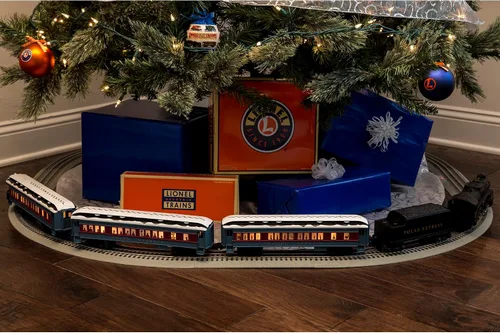 Miniatura 9 de Lionel El Expreso Polar Eléctrico, Juego de Tren Modelo O Gauge Bluetooth 5.0 con Control Remoto