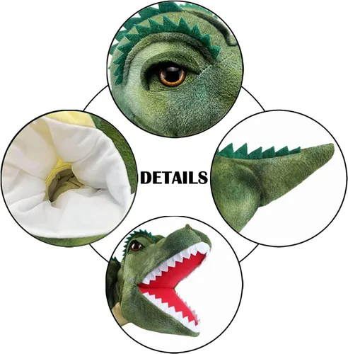 Títeres de mano, títeres para niños, dinosaurio de mano, juguetes de dinosaurio, títeres de dinosaurio de peluche, títeres de mano de dinosaurio,