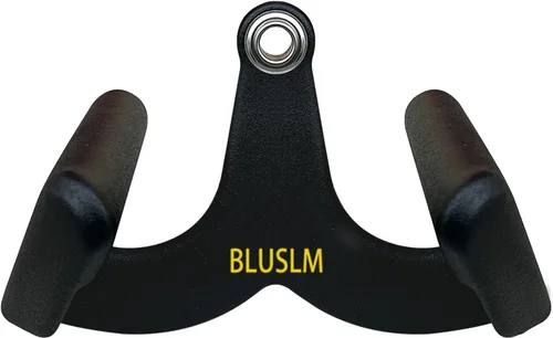 Miniatura 16 de BLUSLM LAT Pull Down Bar for Cable Machine, LAT Pulldown Attachments T-bar V-bar Cable Attachment for Gym, Back Tricep Strength Training Handle
