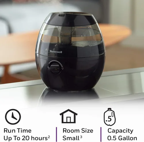 Miniatura 5 de Humidificador de vapor frío Honeywell Mistmate Negro