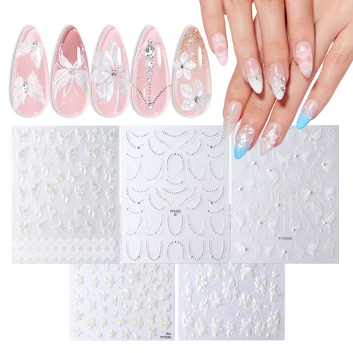 Miniatura 13 de modelones Juego de esmaltes de uñas de gel con purpurina, sin hema, 6 colores, Chameleon Aurora Shimmer Glitter Kit de esmalte de gel azul, verde