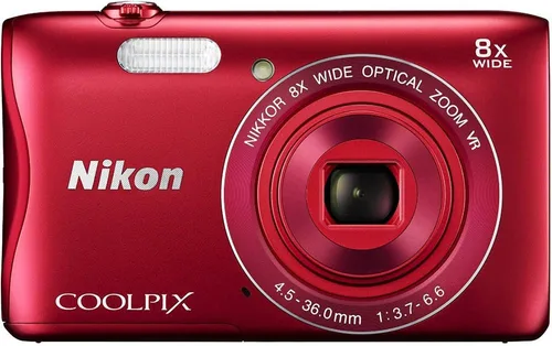 Miniatura 2 de Nikon Cámara digital COOLPIX S3700 Negro Óptico 8X Zoom 20,05 millones de píxeles S3700BK