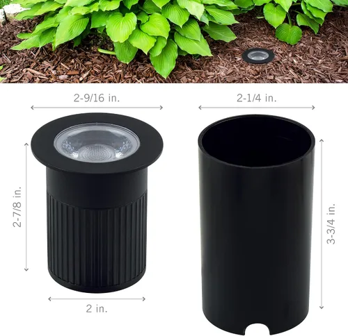 Miniatura 5 de Armacost Lighting Luz de paisaje LED de pozo enterrado de 4.5W - Blanco suave 3000K (401000)