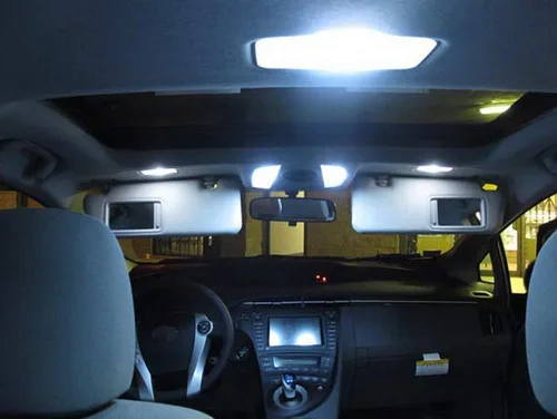 Miniatura 6 de iJDMTOY Paquete interior de luces LED SMD de alta calidad, compatible con Infiniti G25 G35 G37 Sedán 2007 en adelante, blanco xenón