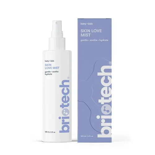 Briotech Baby Skin Love Spray | Suave niebla de ácido hipocloroso para calmar, tranquilizar y limpiar la piel delicada | Aprobado por pediatras, sin