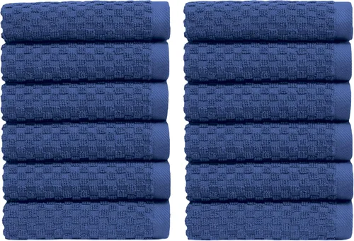 Miniatura 48 de COTTON CRAFT Sábanas de Baño con Tejido de Gofre - Juego de 2 Sábanas de Baño de Lujo Estilo Spa Europeo con Tejido de Gofre - Sábana de Baño de Gris