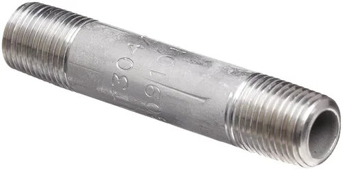 Miniatura 6 de Accesorio de tubería de acero inoxidable 304/304L, boquilla, Schedule 40 soldada, NPT macho