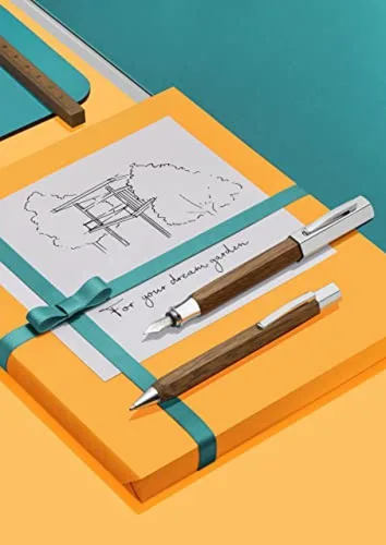 Miniatura 4 de Faber Castell 147508 - Bolígrafo a base de aceite, Ondo, Madera