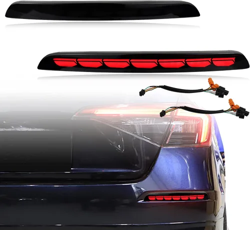 Miniatura 7 de Switchback Luz LED Antiniebla Frontal Blanca/Ámbar de Circulación Diurna con Función de Luz de Señal de Giro LED Dinámica Secuencial Compatible