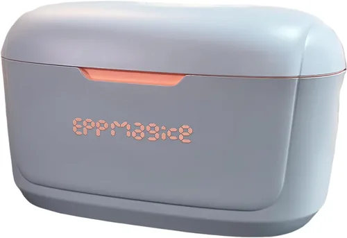 Bolsa de viaje enfriadora de leche materna, caja enfriadora de plástico duro ligero para biberones y bolsas de almacenamiento | Enfriador aislado 4