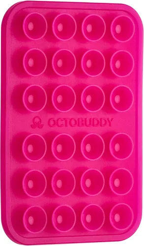 OCTOBUDDY Classic - Funda adhesiva de silicona con succión para teléfono - Manos libres, soporte de agarre fuerte para selfies y videos - Compatible