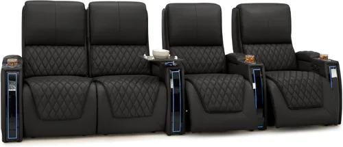 Miniatura 62 de Seatcraft Apex Zero-Gravity CoolZero - Asiento de cine en casa de cuero italiano, reposacabezas eléctrico, lumbar eléctrico, reclinable eléctrico