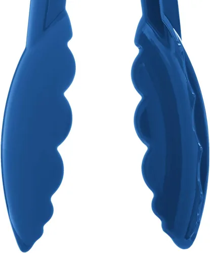 Miniatura 3 de Mercer Culinary Hell's Tools Hi-Heat - Pinzas utilitarias, 9.5 pulgadas, color azul