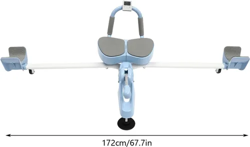 Miniatura 3 de Estirador de piernas, máquina de estiramiento de piernas, máquina de estiramiento de piernas profesional de 180 grados con temporizador magnético