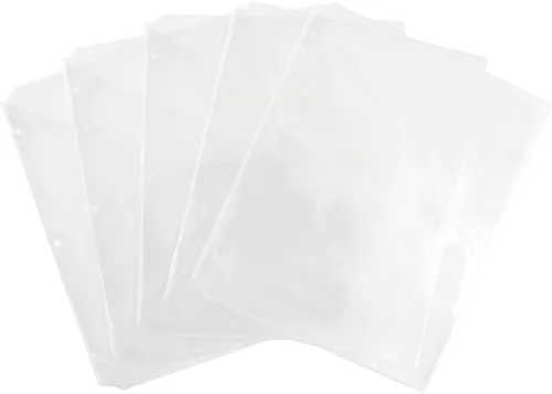 Miniatura 4 de Avery Bolsillos para carpetas de 3 anillos, transparentes, 8.5" x 11", sin ácido y seguros para archivo, 15 bolsillos para carpetas en total